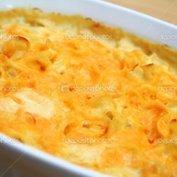 Cheesy Noodle Casserole recipe