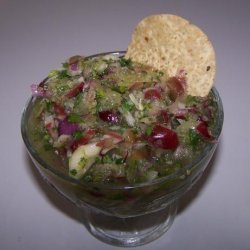 Grape and Cucumber Salsa recipe