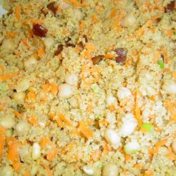 Couscous Salad With Chickpeas, Dates & Cinnamon recipe