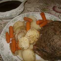 Sunday (Game Day : ) Roast Beef Dinner recipe