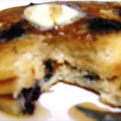 Nana's Blueberry Pancakes recipe