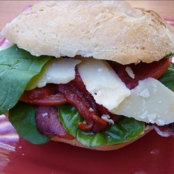 Bacon, Tomato & Parmesan Rolls With Rosemary Mayonnaise recipe