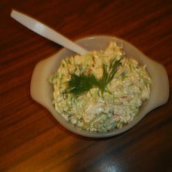 Krab Coleslaw Salad recipe