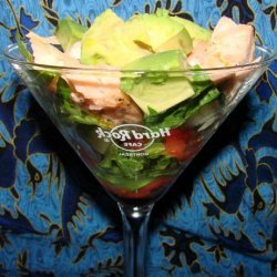 Salmon Martini for 2 (Salad in a Glass) recipe
