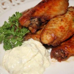 Hot Chicken Wings With Banana and Curry Sauce recipe