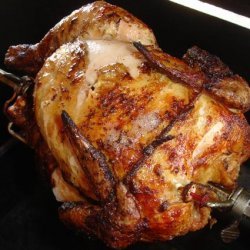 Kittencal's Rotisserie Chicken for the Grill (Or Small Turkey) recipe