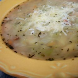 Quick Cabbage and White Bean Soup recipe