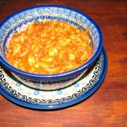 Macaroni & Hamburger One Dish Crock Pot  Casserole recipe