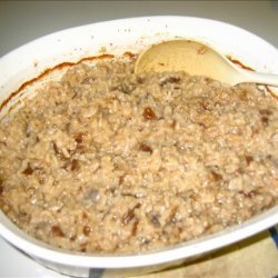 Baked Onion & Mushroom Rice recipe