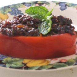 Thai Stuffed Poblano or Green Bell Peppers recipe