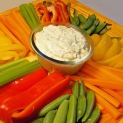 Johnny Jalapeno's Fabulous Vegetable Platter (Lite-Bleu) recipe