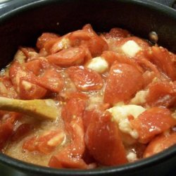 Shockingly Sweet Stewed Tomatoes recipe