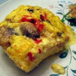 Cheesy Baked Supper Omelets recipe
