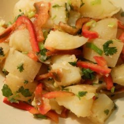 Warm Asian Potato Salad recipe