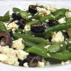 Salad of French-Style Green Beans and Goat's Cheese recipe