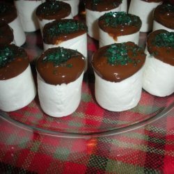 Easy Chocolate Dipped Marshmallows recipe