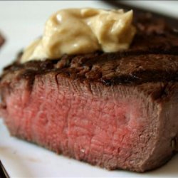 Marinated Filet Mignon With Flavored Butter recipe