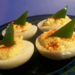 Deviled Egg Boats recipe