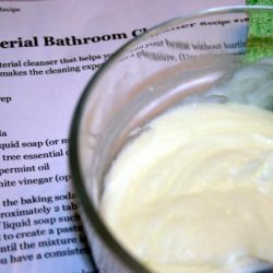 Antibacterial Bathroom Cleaner recipe