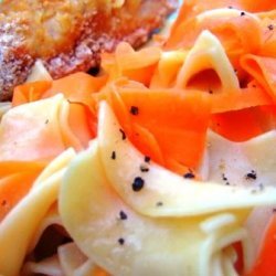 Noodles With Herbed Carrots recipe