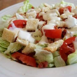 BLT Salad, low cal recipe