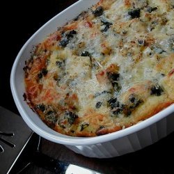 Spinach and Cheese Strata recipe