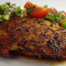 Blackened Catfish With Salsa Fresca With Cilantro recipe