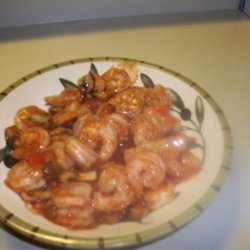 Dad's Absolutely Amazing Brandied Shrimp recipe