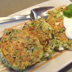 Zucchini Fritters With Dill recipe