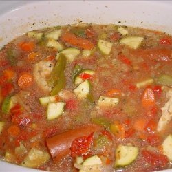 Ali's Chicken and Sausage Gumbo recipe