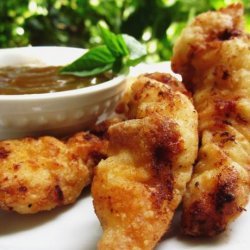 Chicken Fingers With Lemon Dip recipe