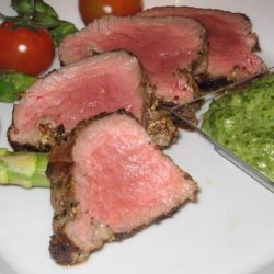 Fillet of Beef with Salsa Verde recipe