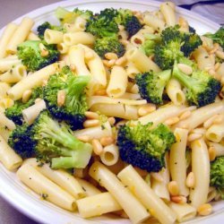 Sage-Scented Ziti With Broccoli, Pine Nuts, and Orange Zest recipe