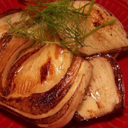 Grilled Fennel on the BBQ  (Anise in French) recipe