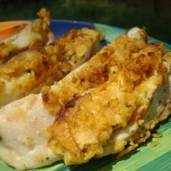 Barbecue Chip Crusted Chicken recipe