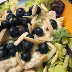 Cantaloupe With Chicken Salad recipe