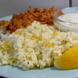 Lemon Parmesan Minute Rice recipe