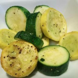 Roasted Zucchini and Yellow (Summer) Squash recipe