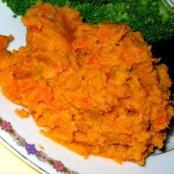 Mashed Carrot & Sweet Potato recipe