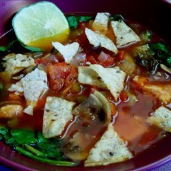 Chicken Lime Vegetable Soup recipe