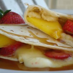 Tropical Fruit Quesadillas recipe