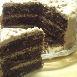 V's Chocolate Coma Cake (Triple Layer) recipe