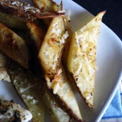 Parmesan Thyme Potato Wedges recipe