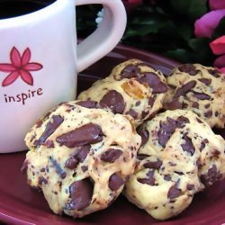 Blueberry Choco-Chip Cookies recipe
