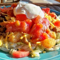 Tater Tot Taco Salad recipe