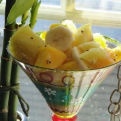 Yellow Fruit Salad recipe