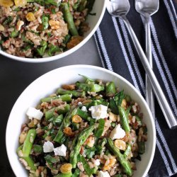 Spinach Rice Salad recipe