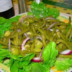 Tangy Green Bean and Olive Salad recipe