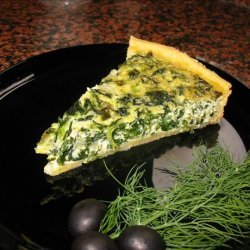 Spinach & Feta Quiche recipe