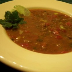 Mexican Lentil Stew recipe